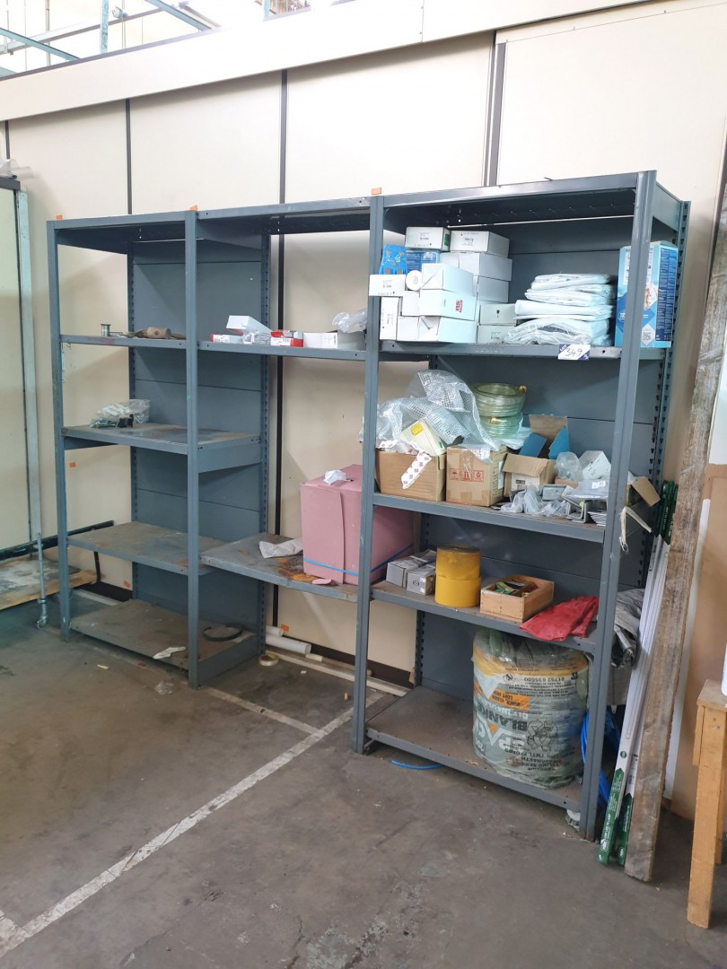 3 bays light duty storage shelving, 900x450mm inc:...