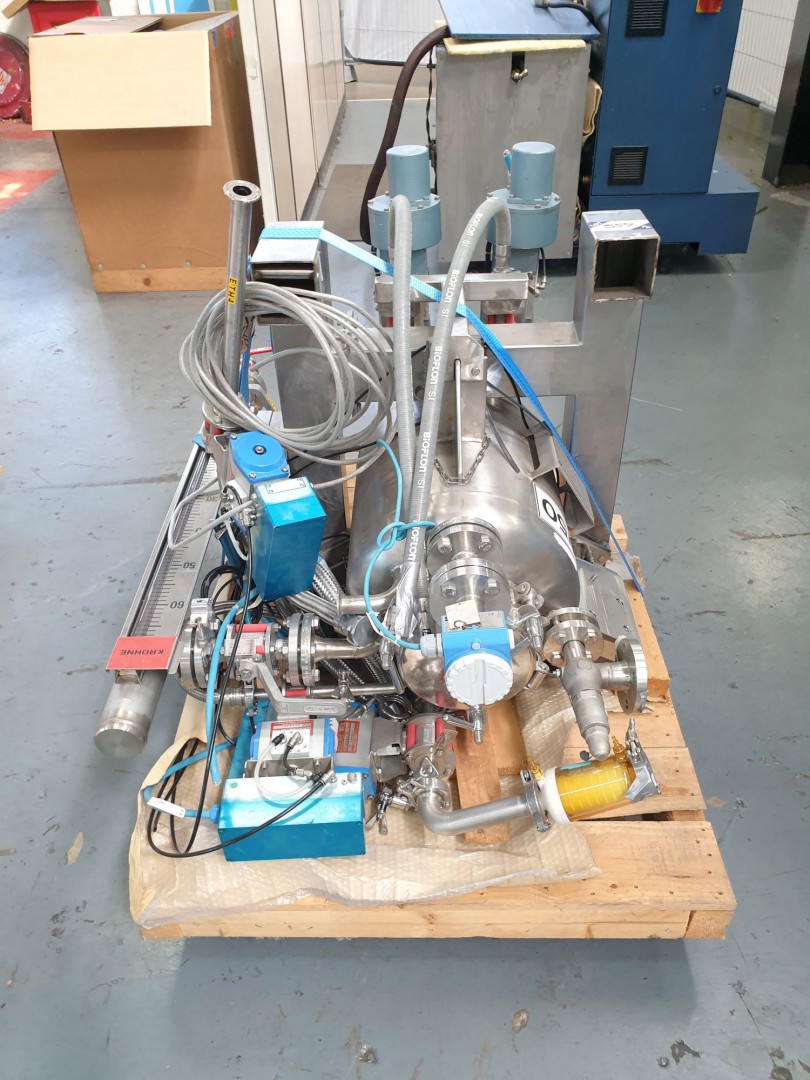 ATCS V50 pressure vessel with valves, actuators et...