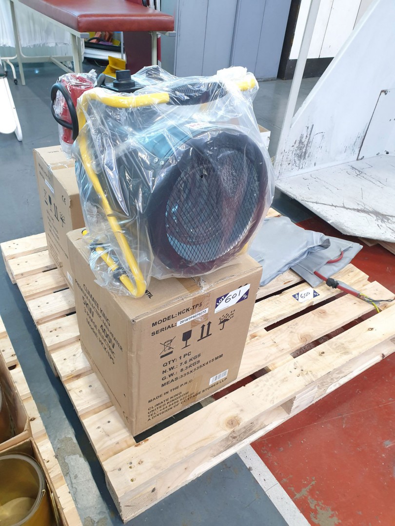Climate King HCK-TP5 electric fan heater, 5kW, 400...