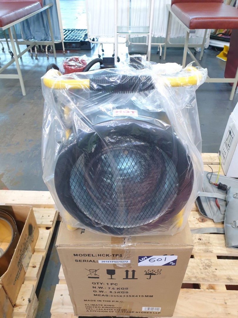 Climate King HCK-TP5 electric fan heater, 5kW, 400...