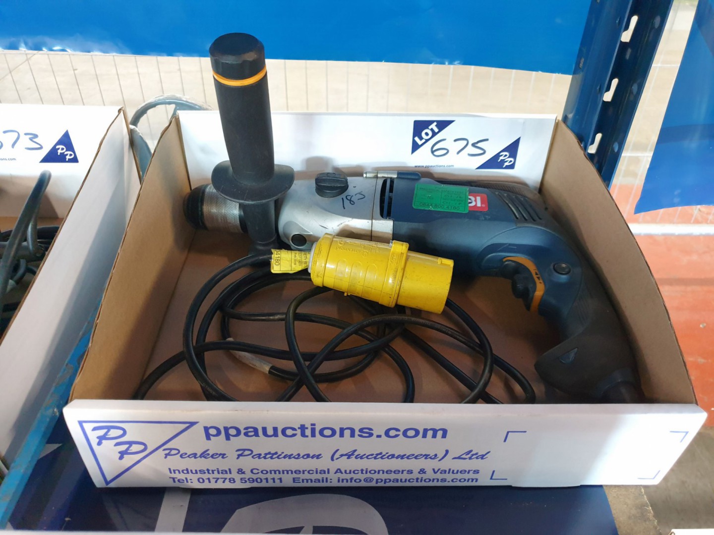Ryobi EID-100-2RE drill, 110v, 1050W, 13mm drill c...