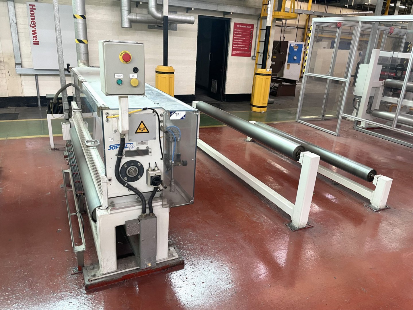 Softal CMNE41-200 Corona treater & idler rolls