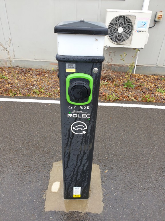 Rolec EV single station electric car charging poin...