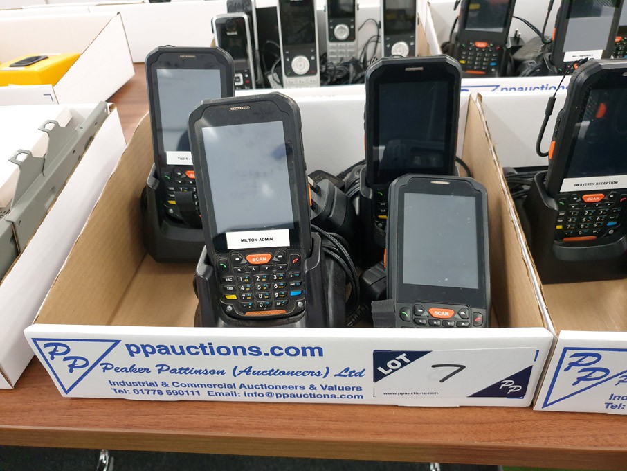 3x Point Mobile PM60 handy terminal, 3.5" screen,...
