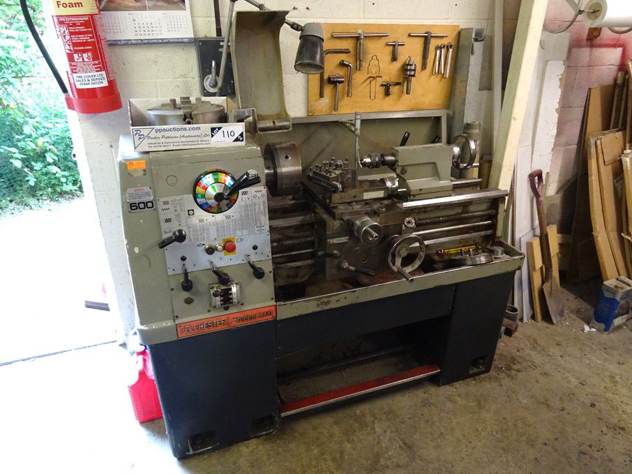Colchester Student 1800 straight bed lathe, 6" x 3...