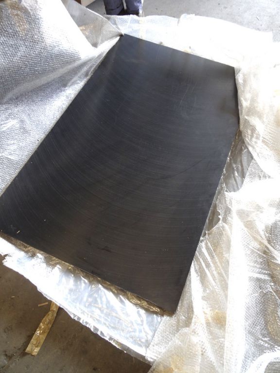 1610x1000mm x 20mm black HDP sheet