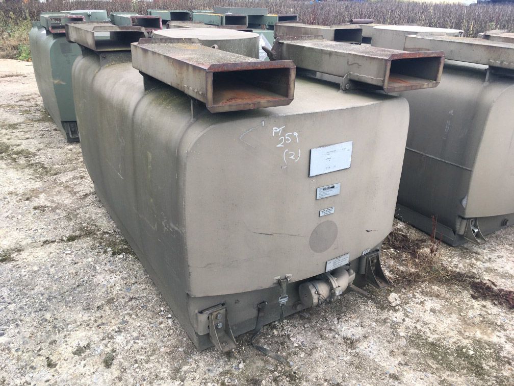 Road transport approved 2,200ltr aluminium fuel ta...