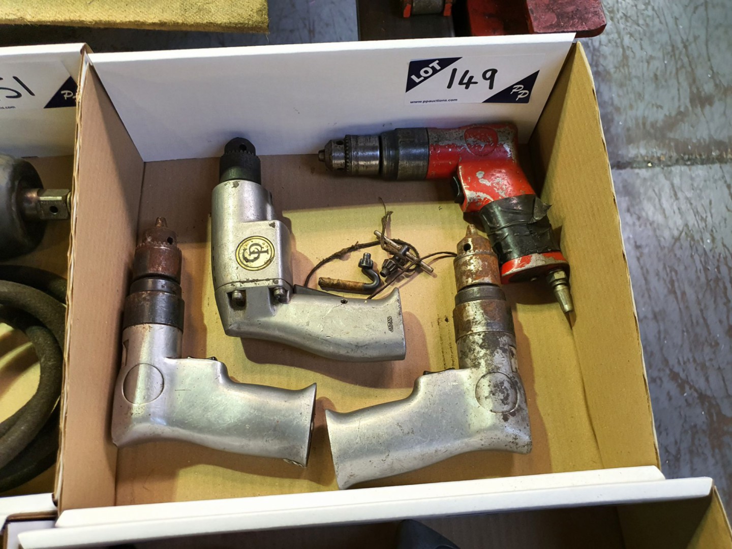 4x CP etc pneumatic drills