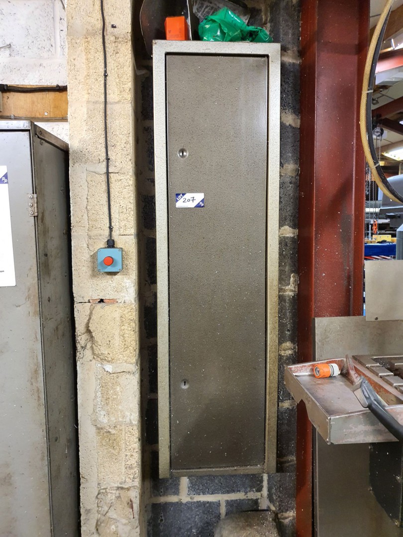 1500x430x270mm metal single door gun cabinet