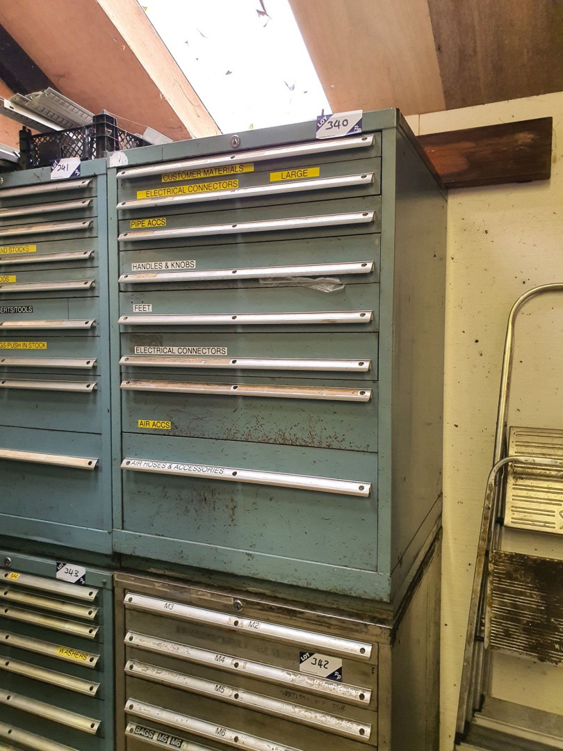 Lista metal multidrawer storage cabinet, 720x700x1...