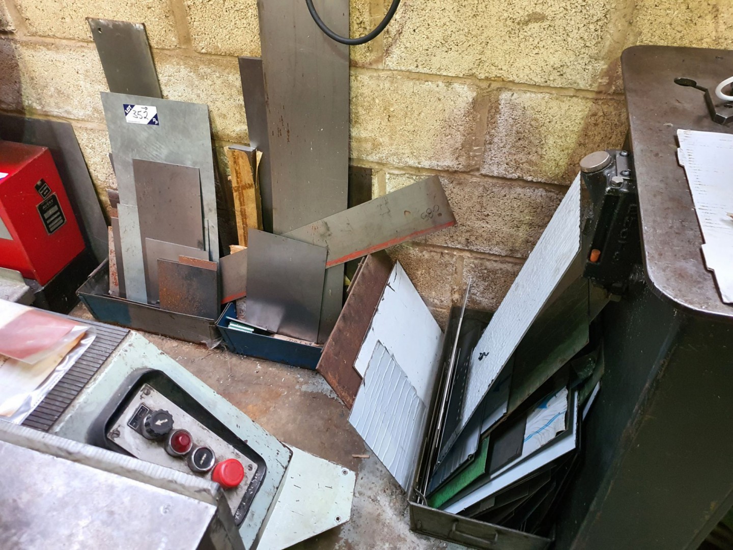 Qty various size steel, aluminium, brass & copper...
