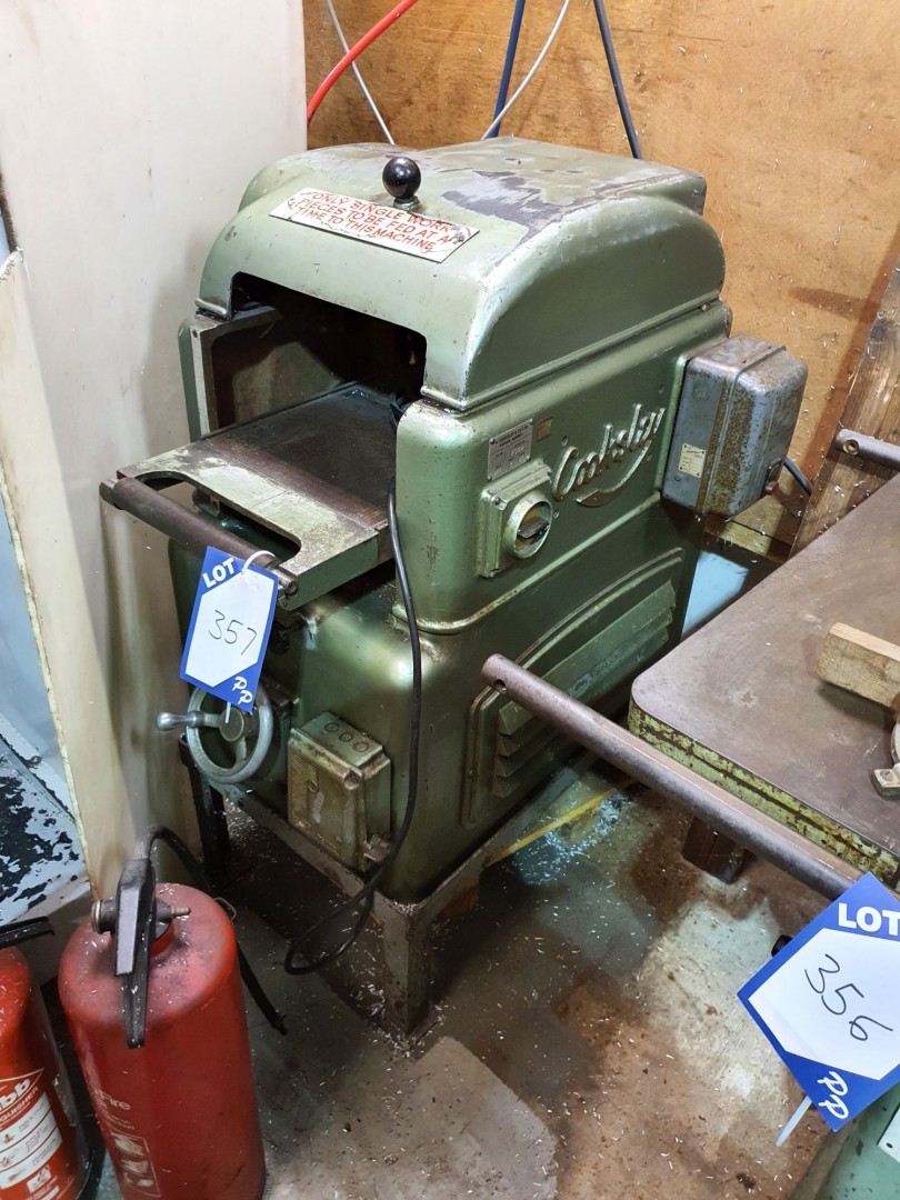 Cooksley planer thicknesser