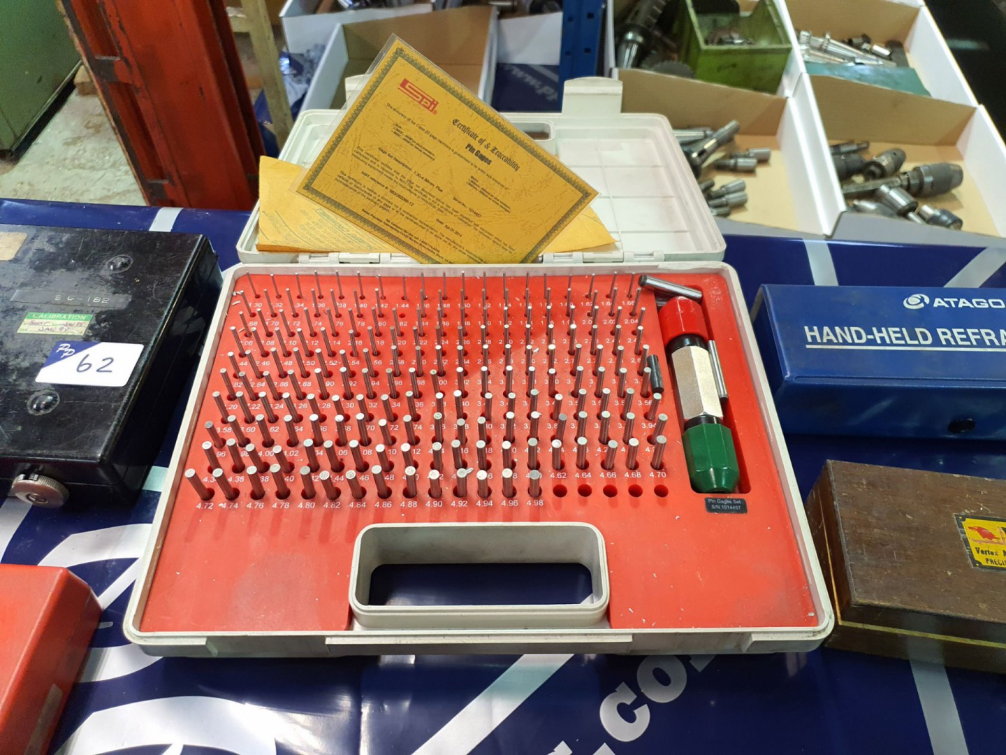 2x SPi pin gauge sets, 0.2-1.28, 1.30-4.98