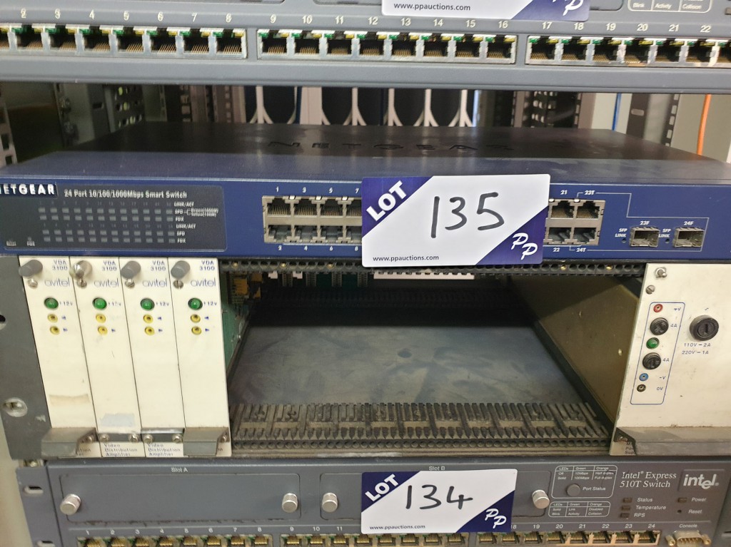 Netgear GS724T Smart gigabit network switch