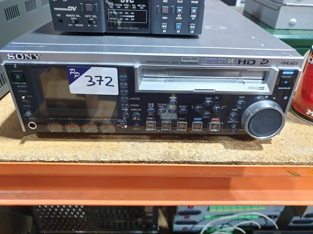 Sony PDW-F70 professional disc recorder