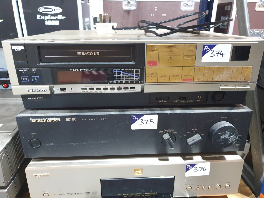 Sanyo VTC 6500 BetaCord video cassette recorder