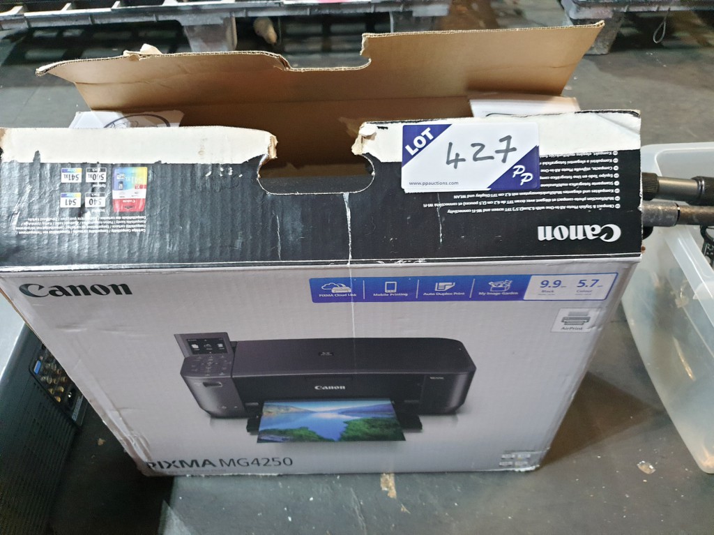 Canon Pixma MG4250 printer, copier, scanner (boxed...