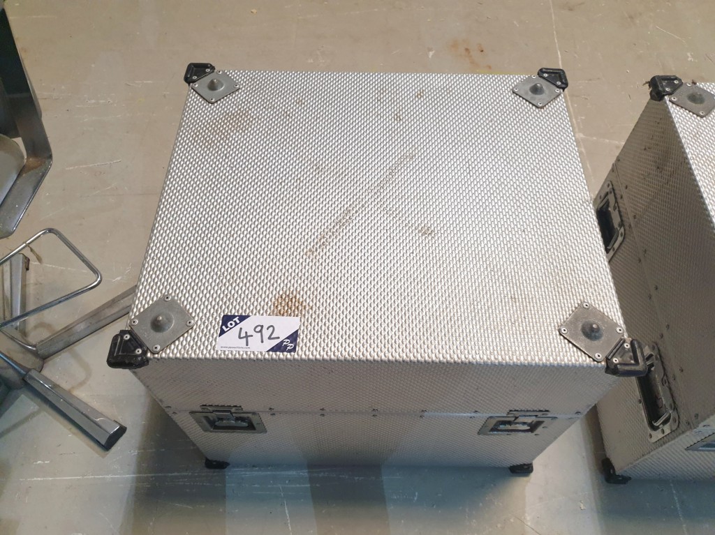 Aluminium transit case, 650x550x530mm