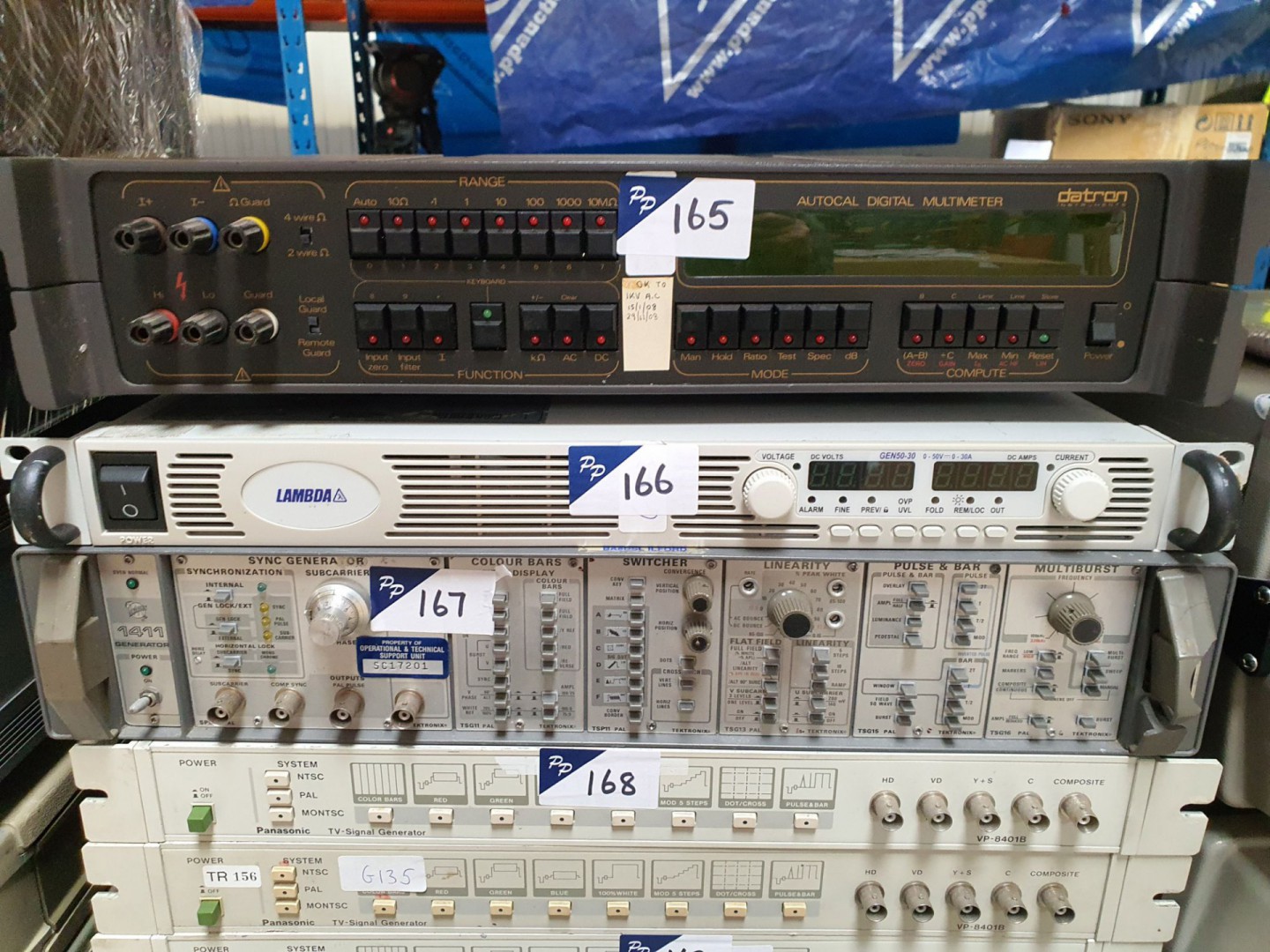 Lambda Gen 50-30 PSU, 0-50v, 0-30A in cardboard sl...