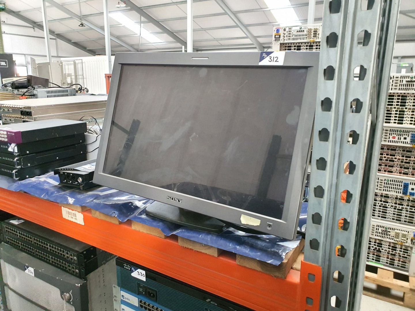 Sony LMD-230W LCD monitor on stand
