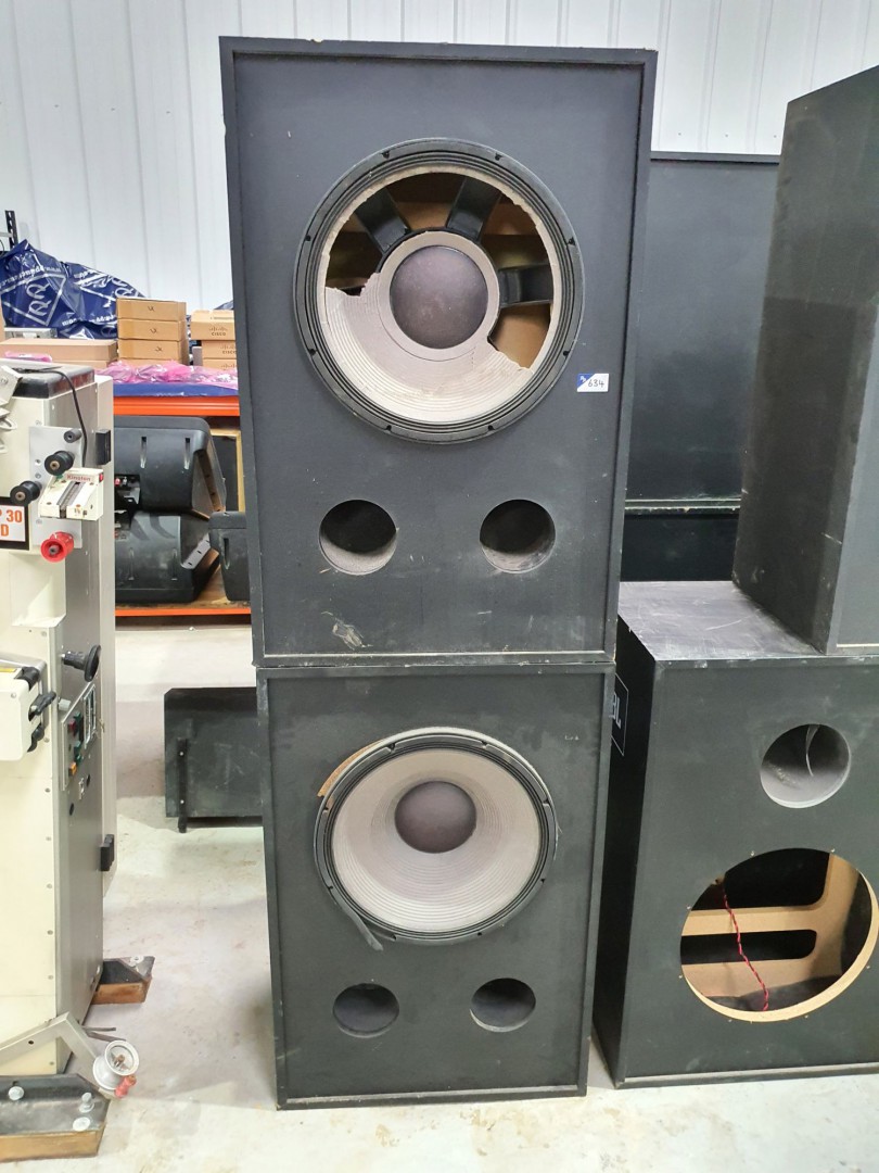 2x JBL 4645B subwoofers (1 spares or repair)