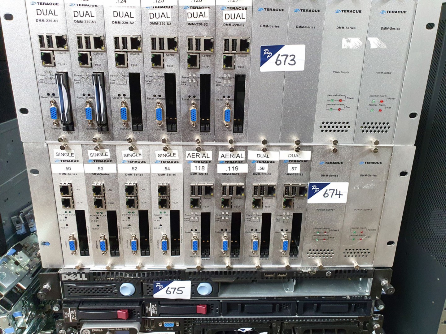 Terracue chassis with plug in modules inc: 4x Terr...
