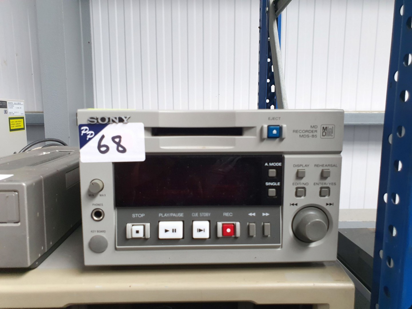 Sony MDS-B5 MD recorder