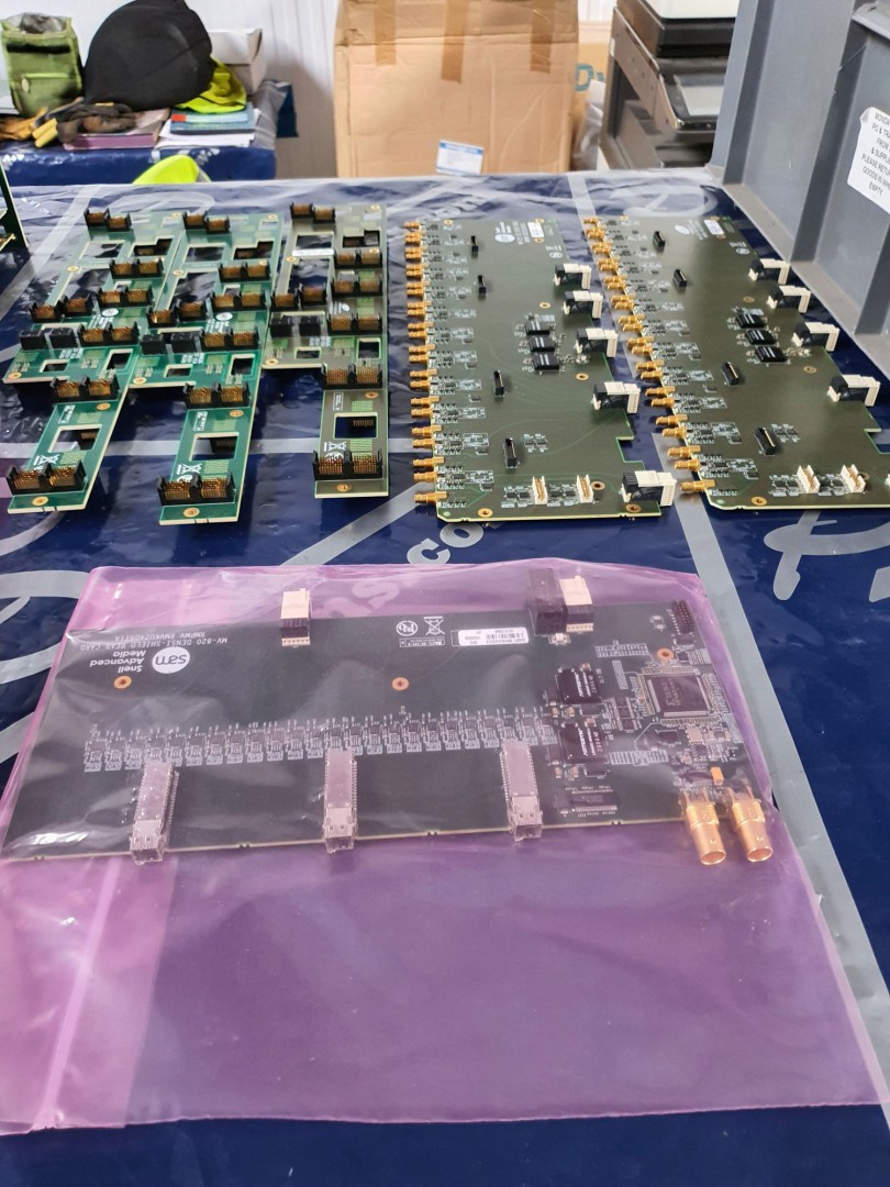 Various 825 router parts inc: 1x Grass Valley MV-8...
