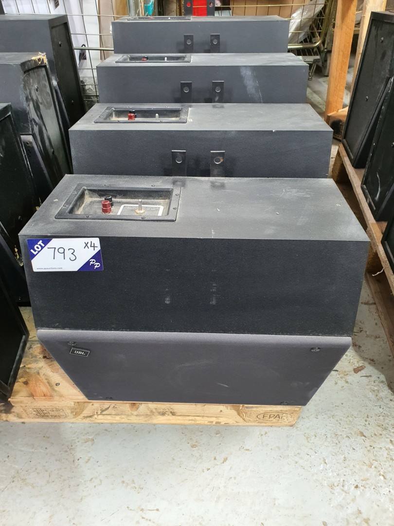 4x JBL 8330 music / cinema surround speakers
