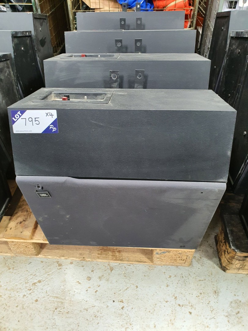 4x JBL 8330 music / cinema surround speakers