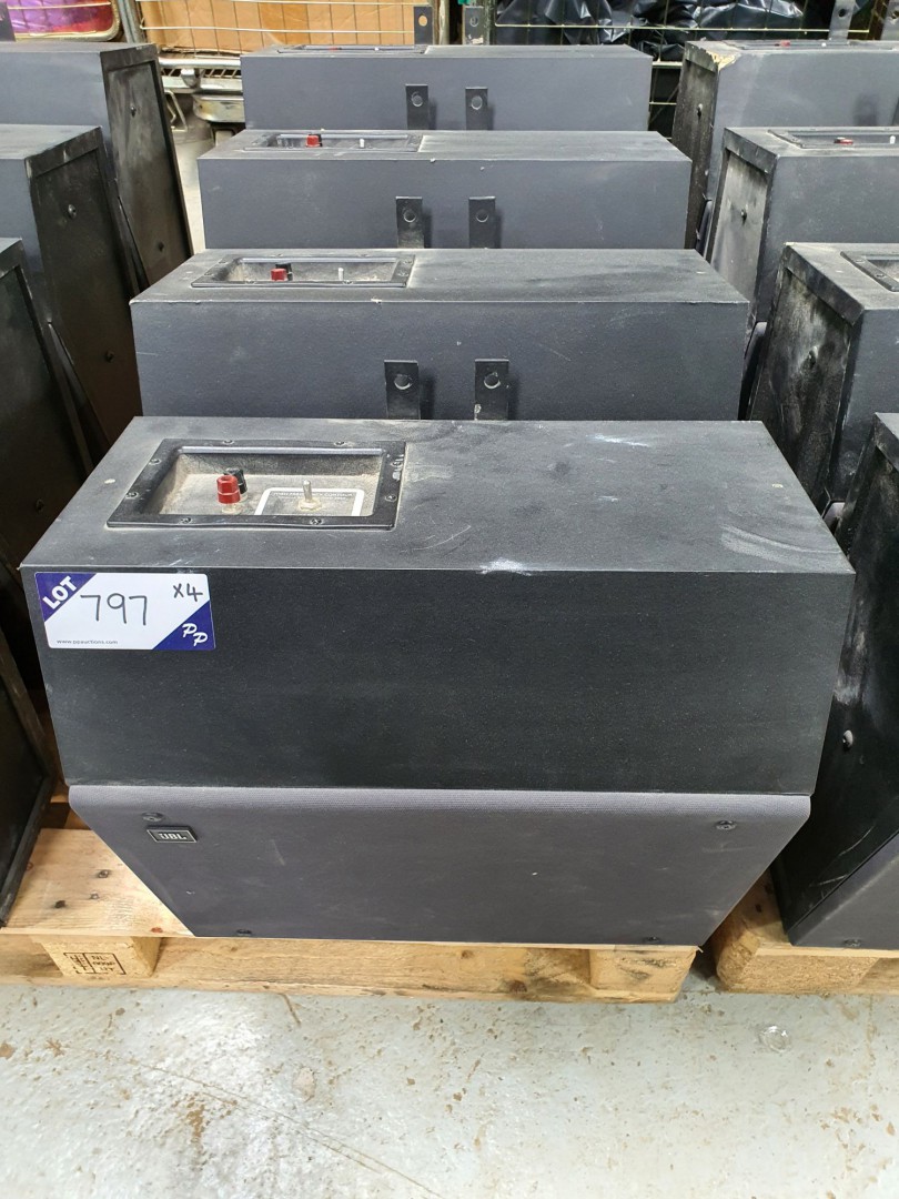 4x JBL 8330 music / cinema surround speakers
