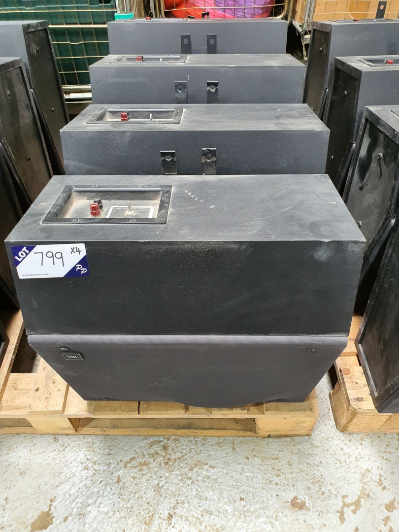 4x JBL 8330 music / cinema surround speakers