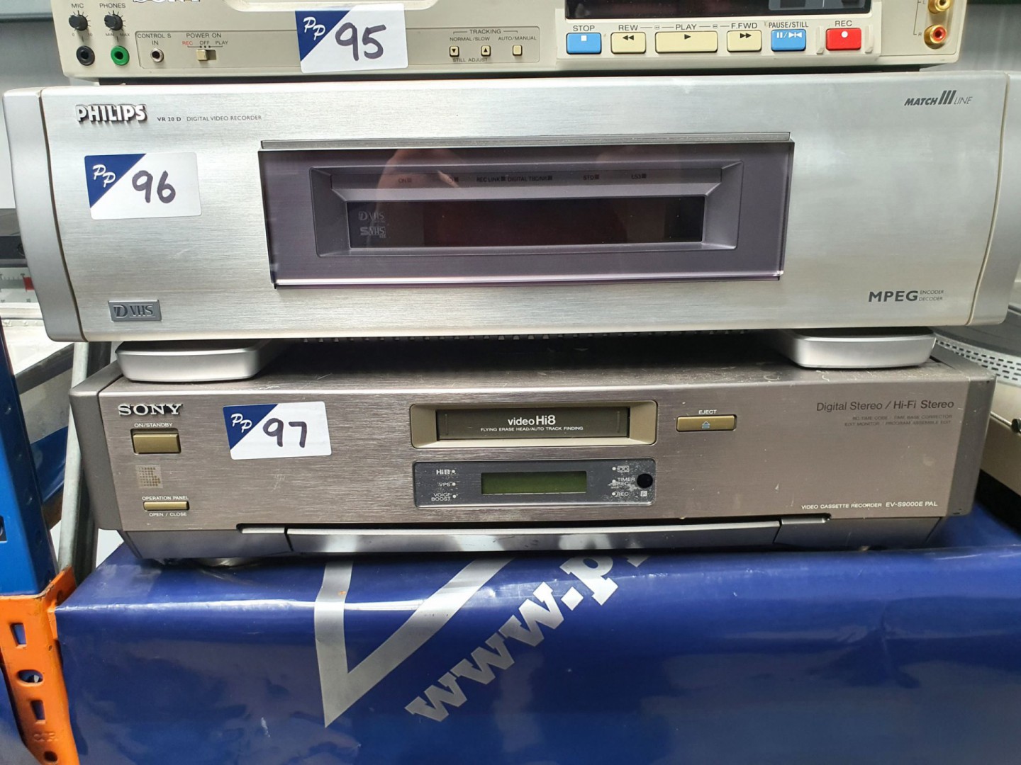 Sony EV-S9000E PAL video cassette recorder