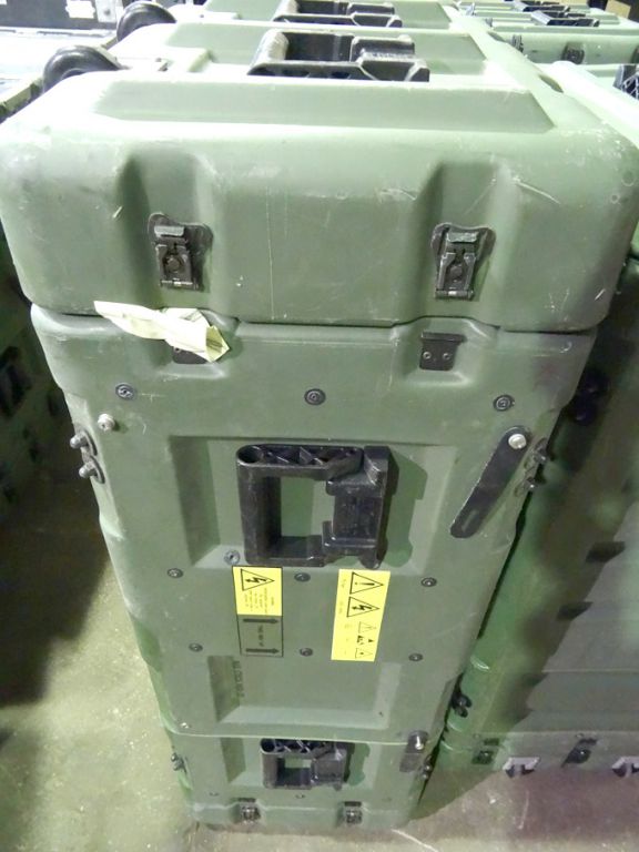 Hardigg green mobile flight storage case, internal...
