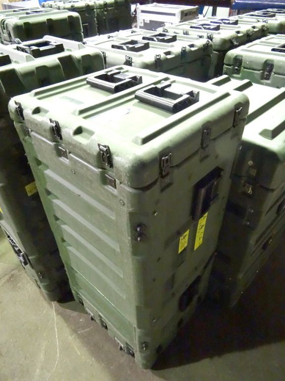 Hardigg green mobile flight storage case, internal...