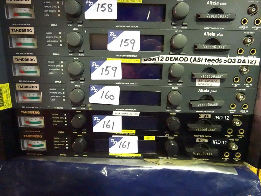 2x Tandberg Alteia video guards receivers - lot lo...