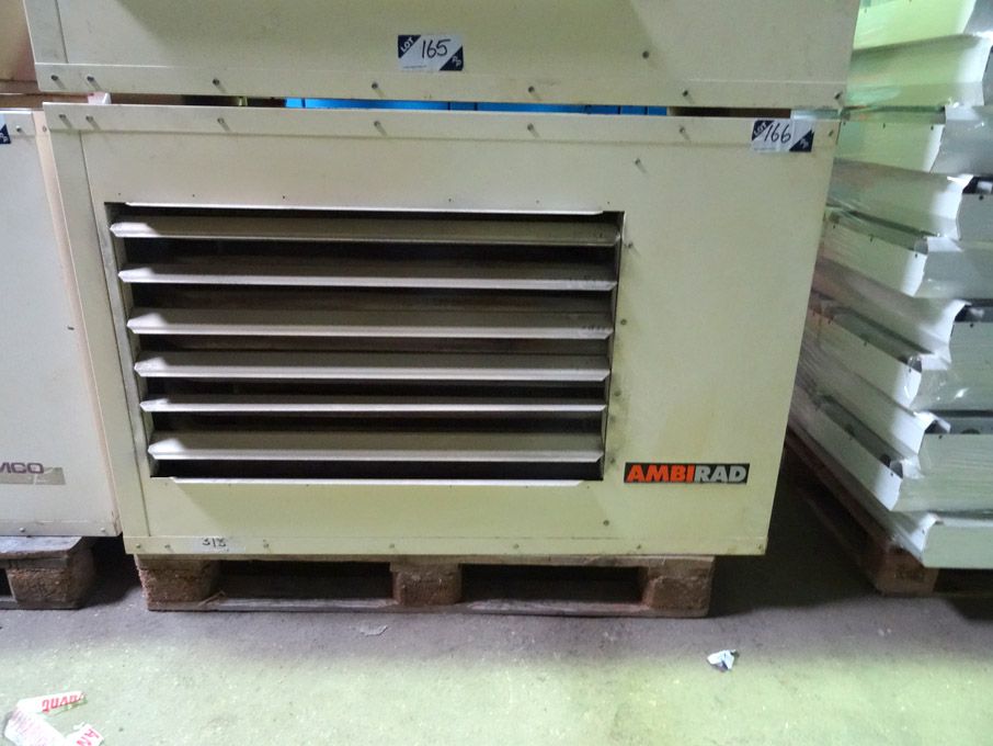 Ambi-Rad SCA250 gas fired factory heater  - lot lo...