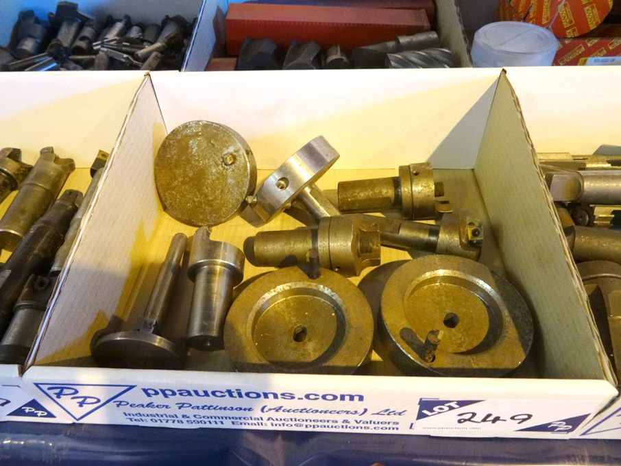 Qty various lathe tools  - lot located at: KingsCl...