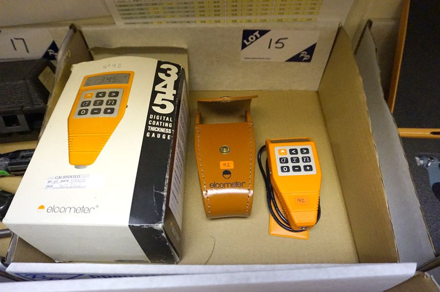 Elcometer 345 digital coating thickness gauge