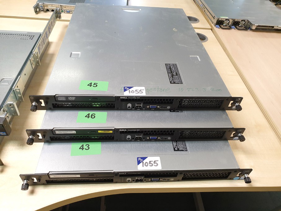 3x Dell PowerEdge 860 rack type servers