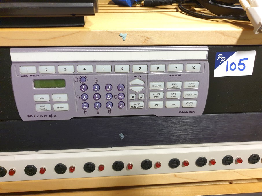 Miranda Kaleido RCP2 remote control panel