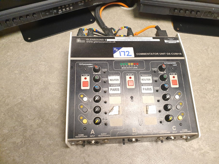 Glensound GS-CU001B commentator unit