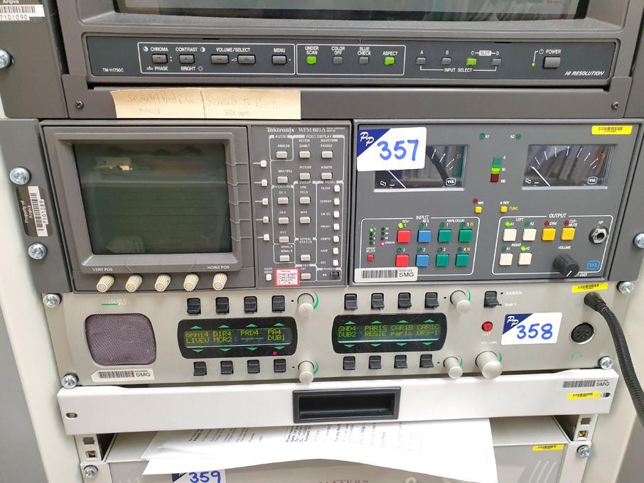 Tektronix WFM601A serial component monitor, TSL AM...