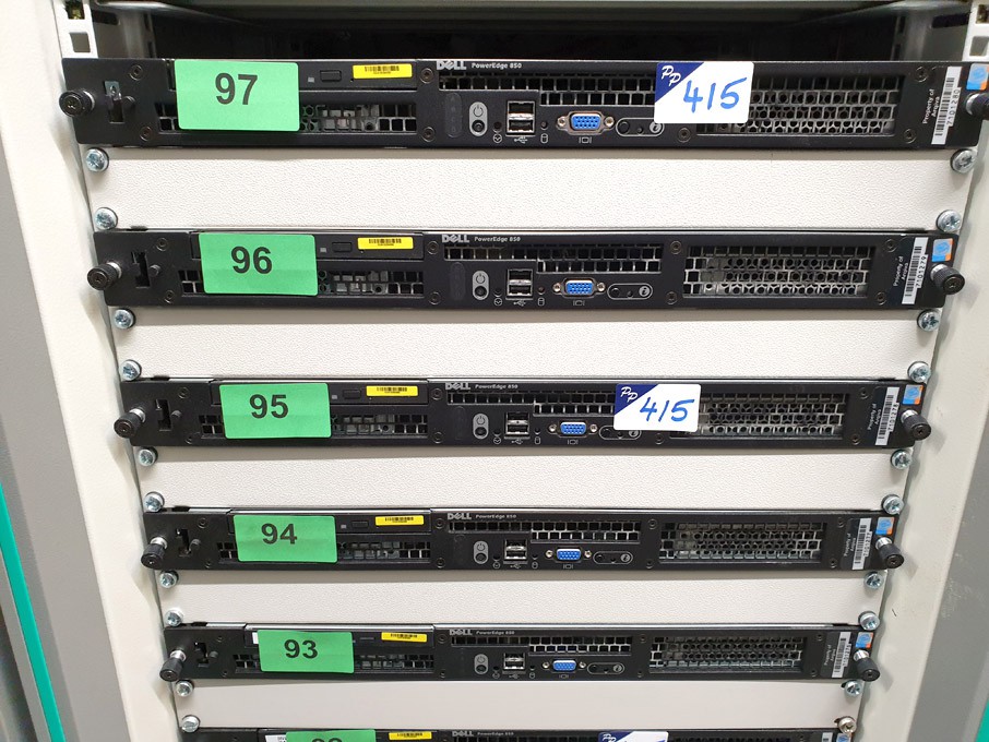 6x Dell PowerEdge 850 rack type servers