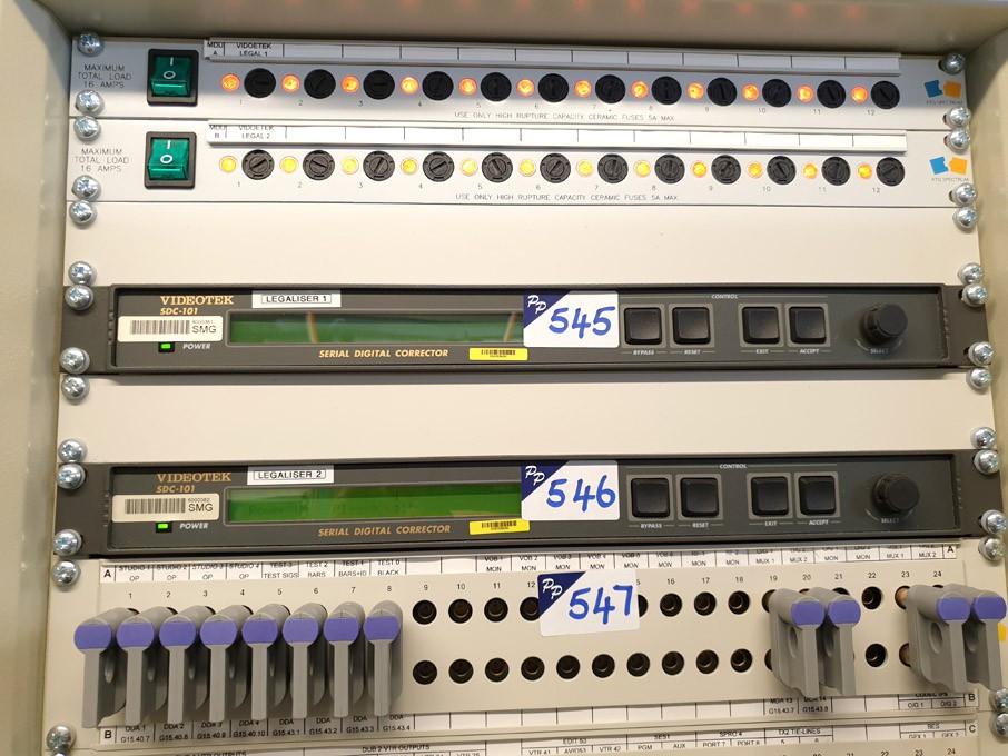Videotek SDC-101 serial digital corrector