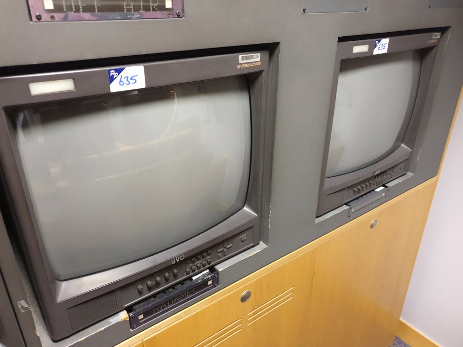 2x JVC BM-H2000PN-K CRT studio monitors