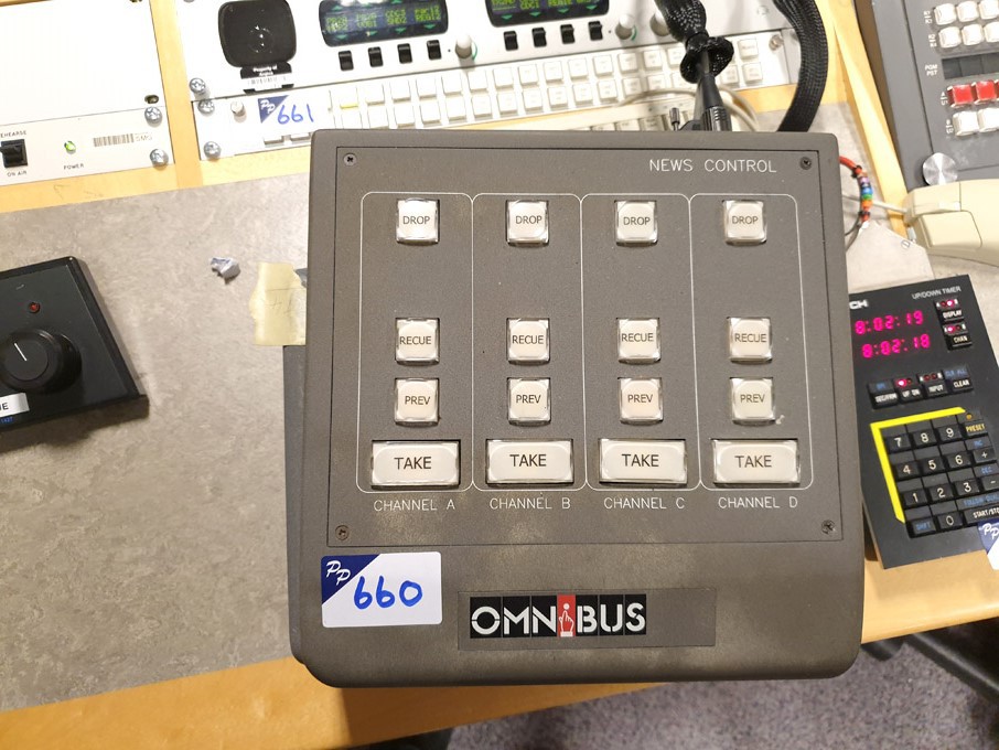 Omnibus 4 channel serial engine control