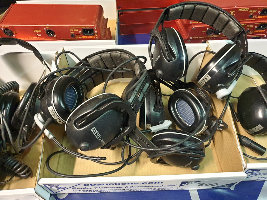 4x MSA Sordin type1 headsets