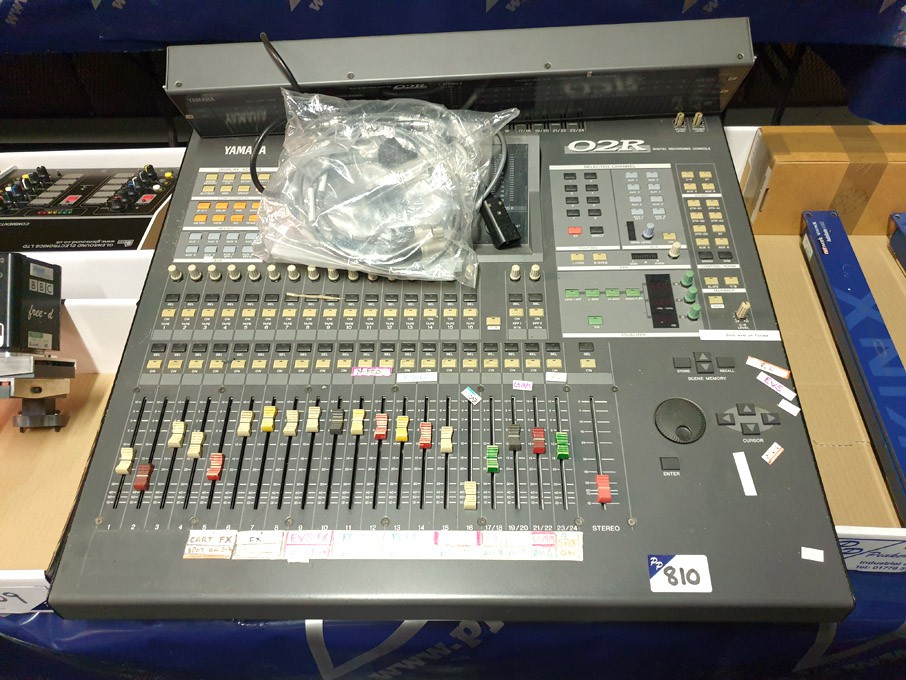 Yamaha 02R 24 channel digital mixing console
