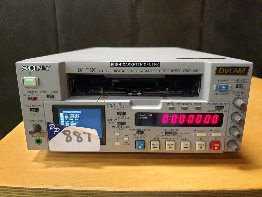 Sony DSR-45P digital video cassette recorder